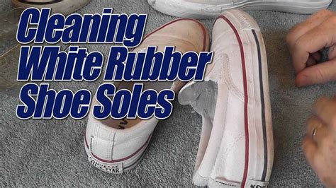 how to clean white rubber shoes|solution for cleaning white shoes.